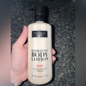 Victoria's Secret ROSE Silky 24hr Hydrating Body Lotion Cotton Moisture Complex